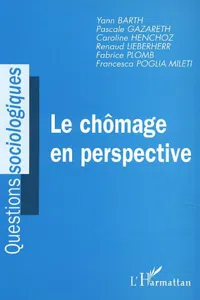 LE CHÔMAGE EN PERSPECTIVE_cover