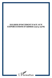 Eglises d'Occident face aux exportations d'armes_cover