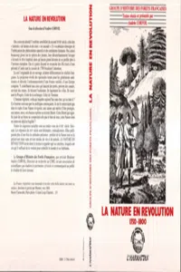 La nature en révolution 1750-1800_cover