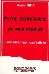 Entre bourgeoisie et prolétariat_cover