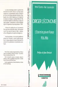 Diriger l'économie_cover