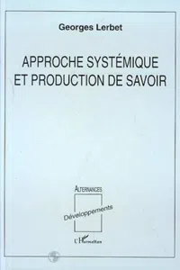 Approche systémique et production de savoir_cover