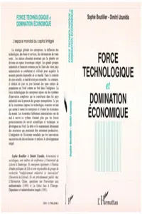 Force technologique et domination économique_cover