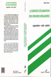 Le service d'élimination des ordures ménagères_cover