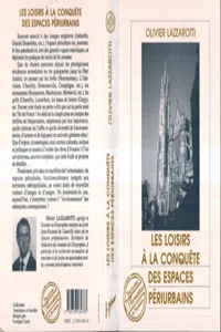 Les loisirs à la conquête des espaces periurbains_cover