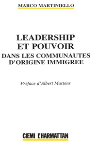 Leadership et pouvoir dans les communautés d'origine immigré_cover