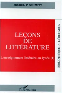 Leçon de littérature_cover