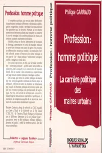 Profession : homme politique_cover