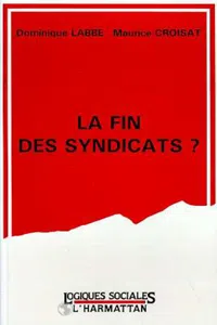 La fin des syndicats ?_cover