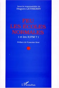 Feu les écoles normales_cover