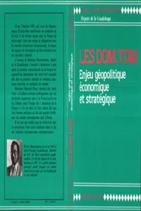 Les DOM-TOM enjeu géopolitique, économique et stratégique_cover