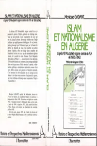 Islam et nationalisme en Algérie_cover