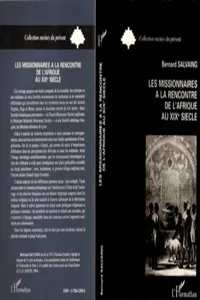 Les missionnaires à la rencontre de l'Afrique au XIXe siècle_cover