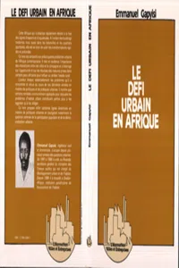 Le défi urbain en Afrique_cover