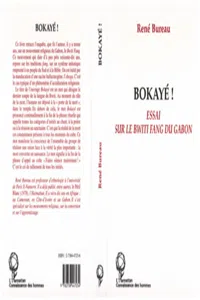 Bokaye ! Essai sur le Bwiti Fang du Gabon_cover