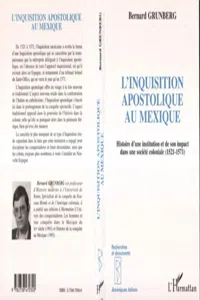 L'inquisition Apostolique au Mexique_cover