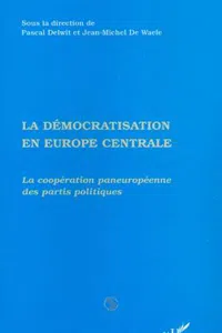 La Démocratisation en Europe Centrale_cover