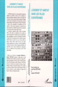 Logement et Habitat dans les Villes Européennes_cover