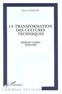 La transformation des cultures techniques_cover