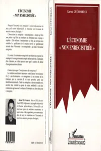 L'économie " Non Enregistrée "_cover