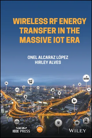 Wireless RF Energy Transfer in the Massive IoT Era