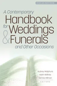 A Contemporary Handbook for Weddings & Funerals and Other Occasions_cover