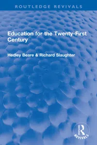 Education for the Twenty-First Century_cover