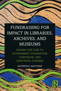 Fundraising for Impact in Libraries, Archives, and Museums_cover