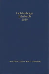 Lichtenberg-Jahrbuch 2019_cover