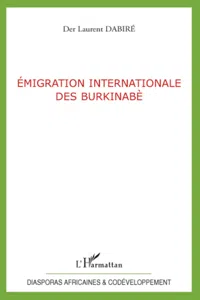 Emigration internationale des Burkinabè_cover