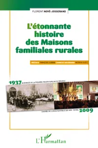 L'étonnante histoire des Maisons familiales rurales_cover