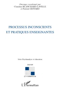 Processus inconscients et pratiques enseignantes_cover