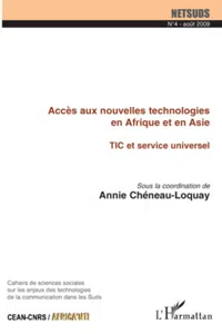 Accès aux nouvelles technologies en Afrique et en Asie_cover