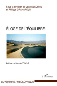 Eloge de l'équilibre_cover