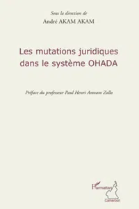 Les mutations juridiques dans le système OHADA_cover