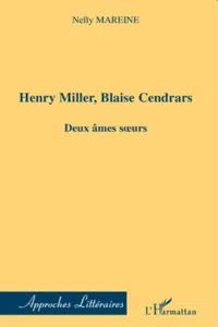 Henri Miller, Blaise Cendrars_cover