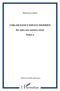 L'Islam dans l'espace nigérien_cover