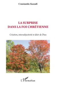 La surprise dans la foi chrétienne_cover