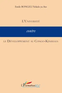 L'Université contre le Développement au Congo-Kinshasa_cover