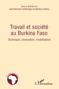 Travail et société au Burkina Faso_cover