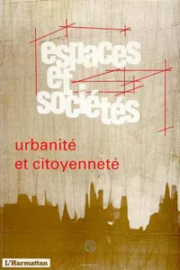 Urbanité et citoyenneté_cover