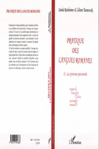 Pratique des langues romanes_cover