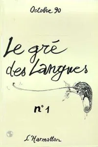 Le gré des langues n°1_cover