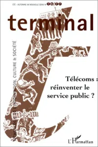 TÉLÉCOMS : RÉINVENTER LE SERVICE PUBLIC_cover