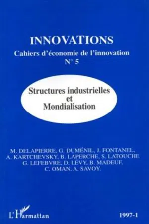 Structures industrielles et mondialisation