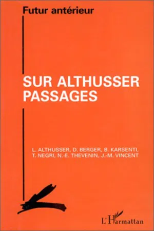 Sur Althusser