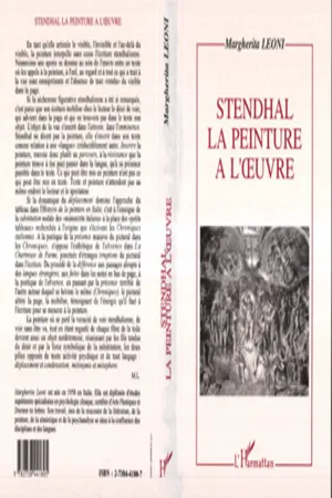 Stendhal, la peinture à l'oeuvre