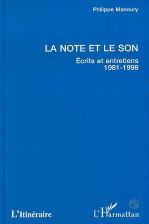 LA NOTE ET LE SON