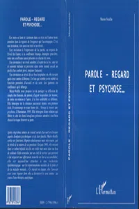 Parole, regard et psychose_cover