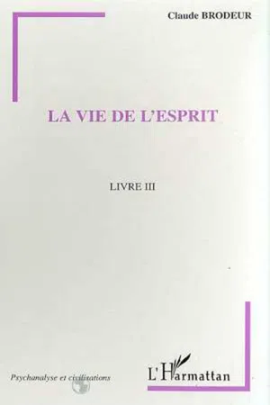 LA VIE DE L'ESPRIT